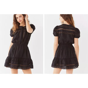 Urban Outfitters Cotton Luna Crochet Mini Dress size S